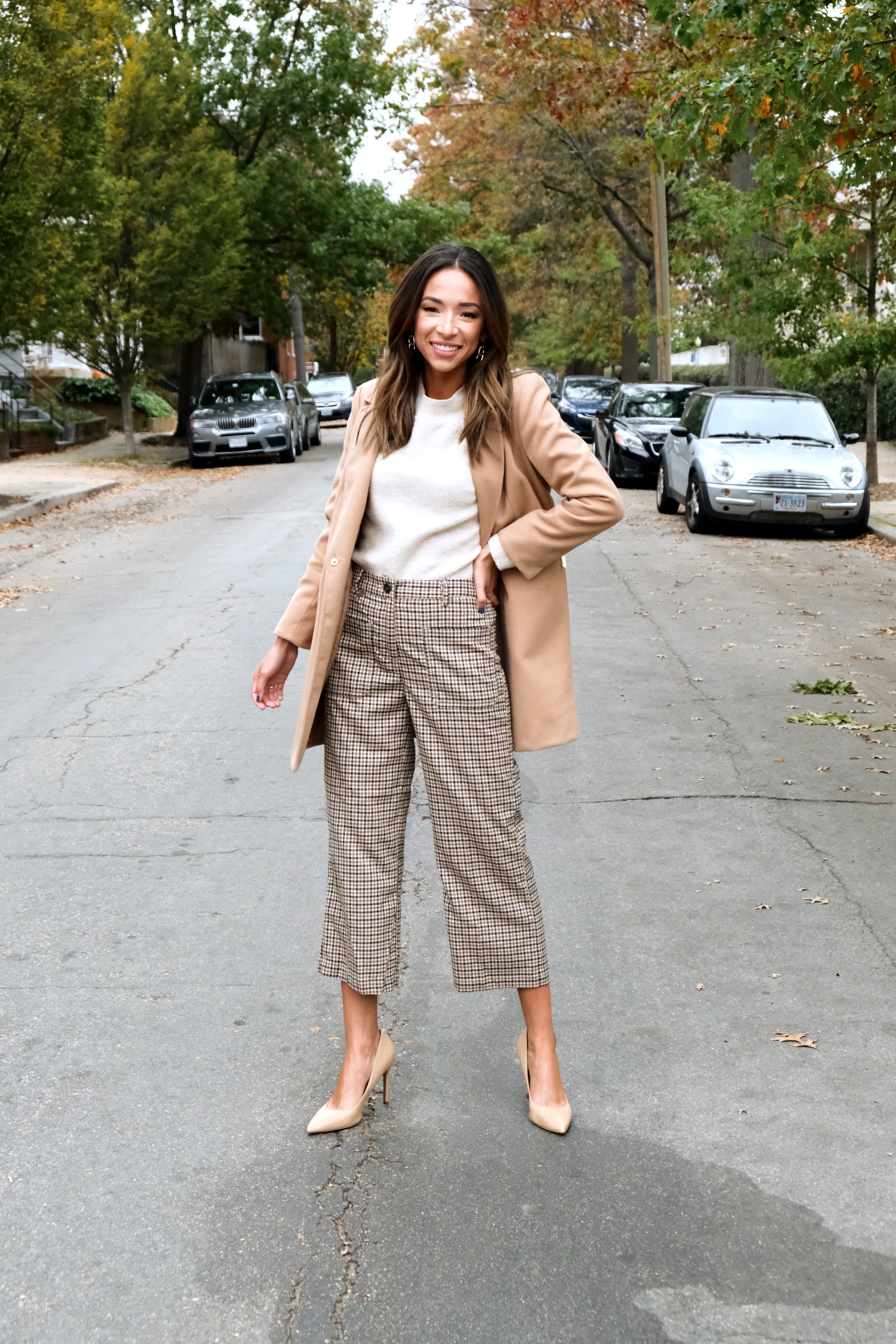 How to Style Wide Leg Cropped Pants 