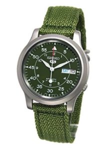 seiko olive watch mens